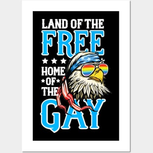 American Gay Pride - 4th of July LGBT Posters and Art